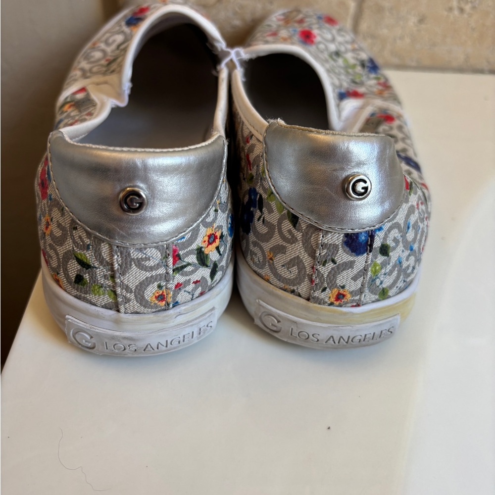 GBG Los Angeles Floral Canvas Slip-Ons Women’s Size 11M Floral Athletic - Picture 3 of 7